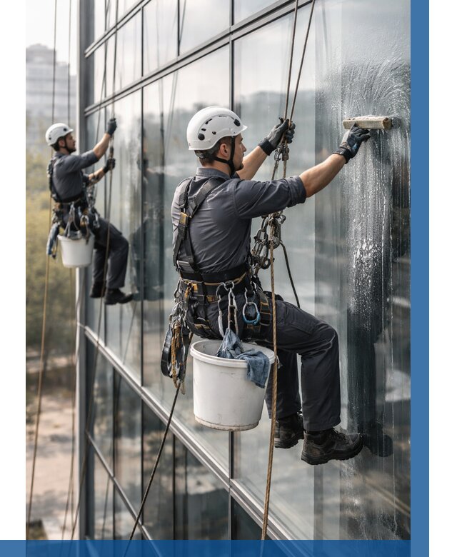 Мойка сплошного остекления в Славгороде, заказать от 312 р.| ВЫСОТНИК-Слд