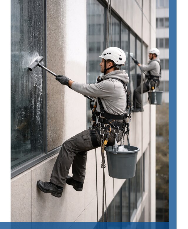 Мойка фасадов зданий в Славгороде под ключ от 364 р. | ВЫСОТНИК-Слд