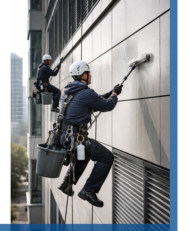 Мойка вентилируемого фасада в Славгороде от 260 р. | ВЫСОТНИК-Слд