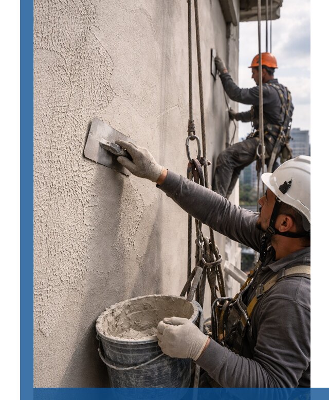 Декоративная штукатурка фасада с утеплением и защитой в Славгороде