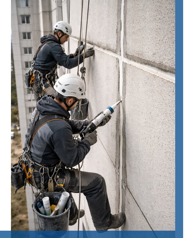 Герметизация межпанельных швов в Славгороде от 728 р. | ВЫСОТНИК-Слд