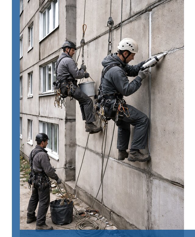 Герметизация межпанельных швов в Славгороде с гарантией герметичности