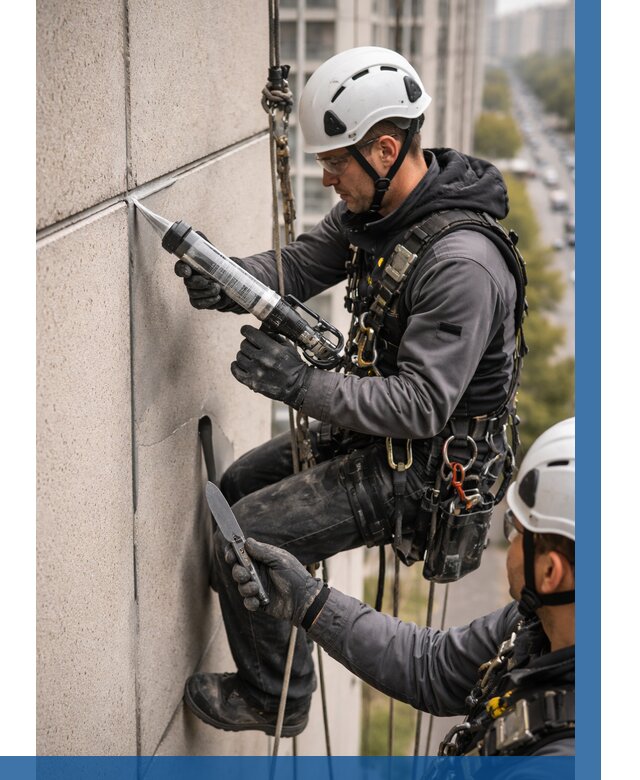 Первичная герметизация швов в Славгороде от 624 р. | ВЫСОТНИК-Слд