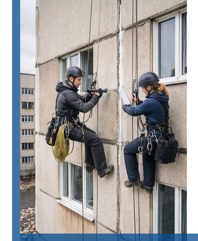 Герметизация межпанельных швов тёплым швом в Славгороде