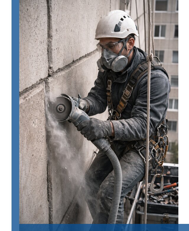 Штробление межпанельных швов в Славгороде качественно и быстро