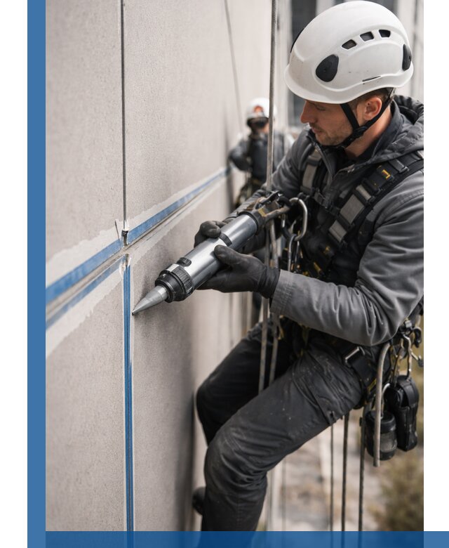 Герметизация стыков фасадных панелей в Славгороде качественно и быстро