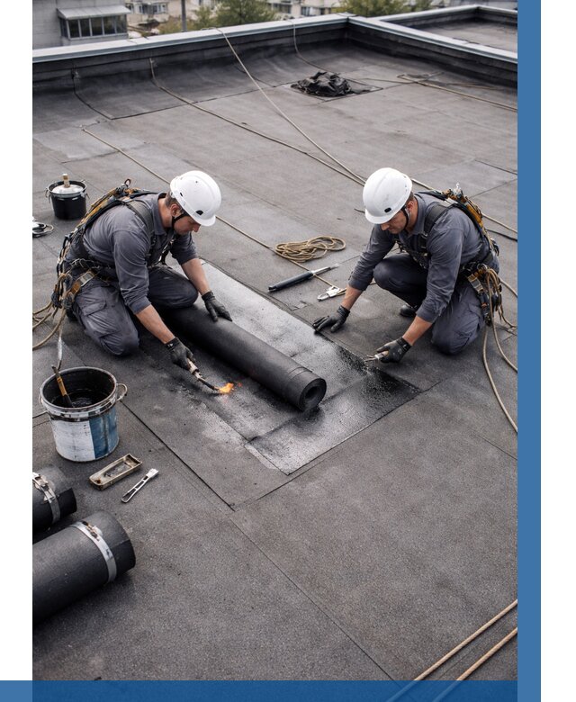 Ремонт мягкой кровли под ключ в Славгороде от 728 р. | ВЫСОТНИК-Слд