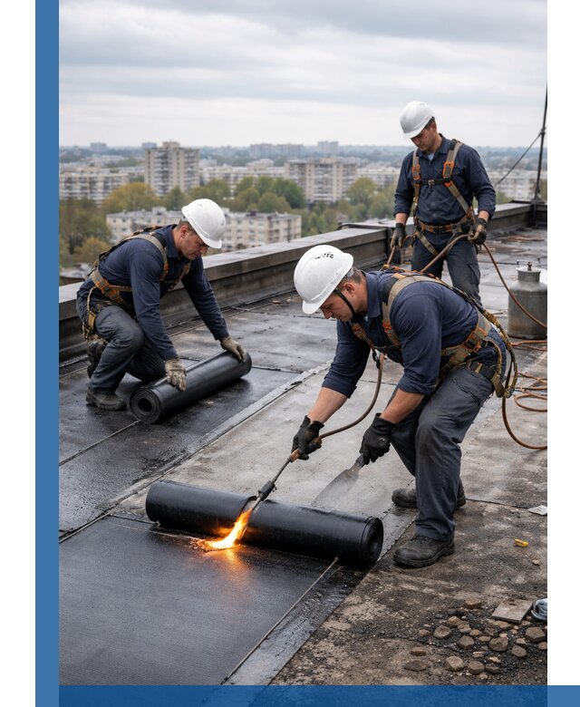Ремонт наплавляемой кровли в Славгороде качественно и надежно