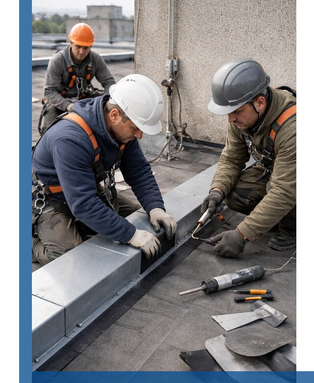 Ремонт кровельных примыканий в Славгороде профессионально