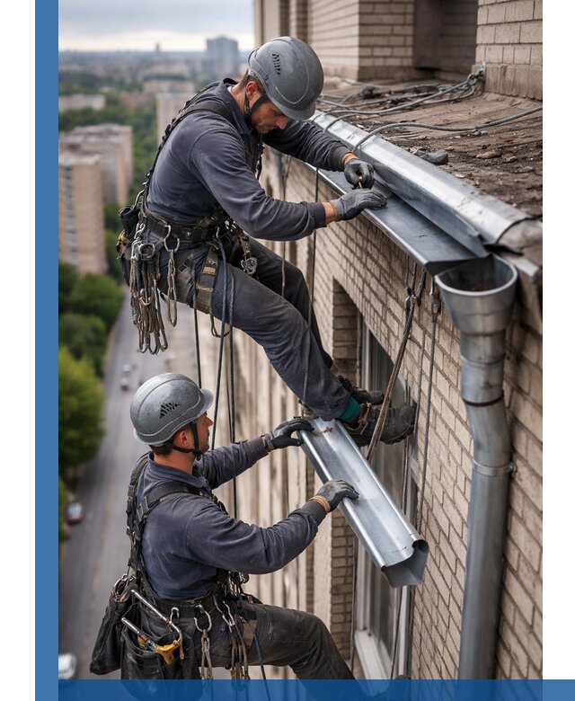 Ремонт водосточных желобов в Славгороде, быстро и качественно