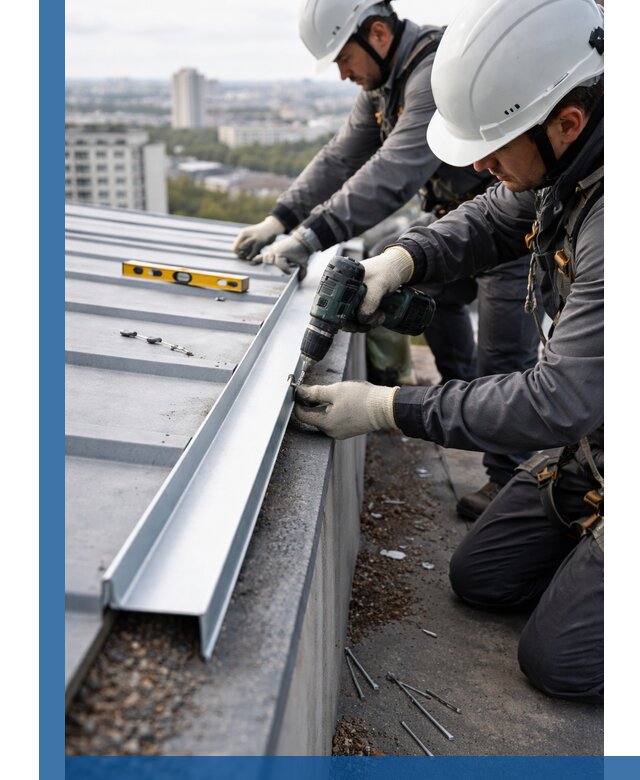 Монтаж капельника на кровле в Славгороде с гарантией качества