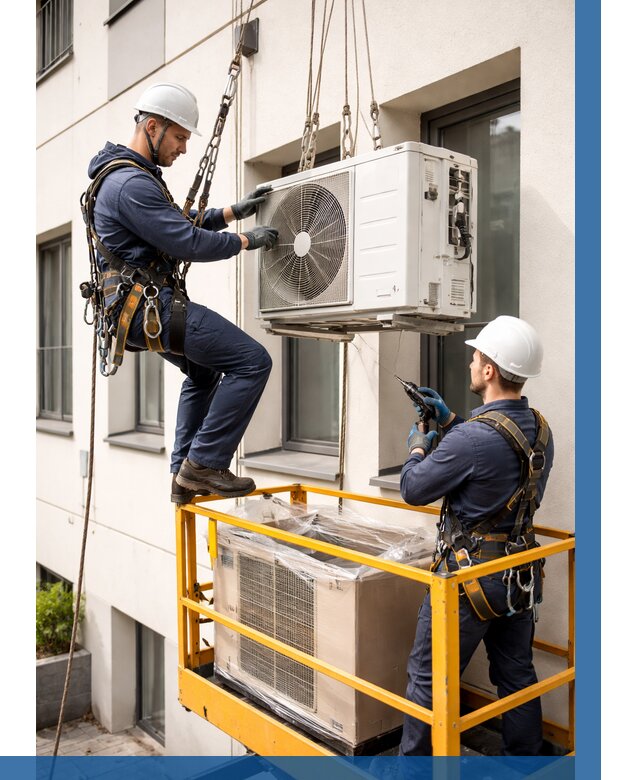 Демонтаж внешнего блока кондиционера в Славгороде от 3640 р. | ВЫСОТНИК-Слд