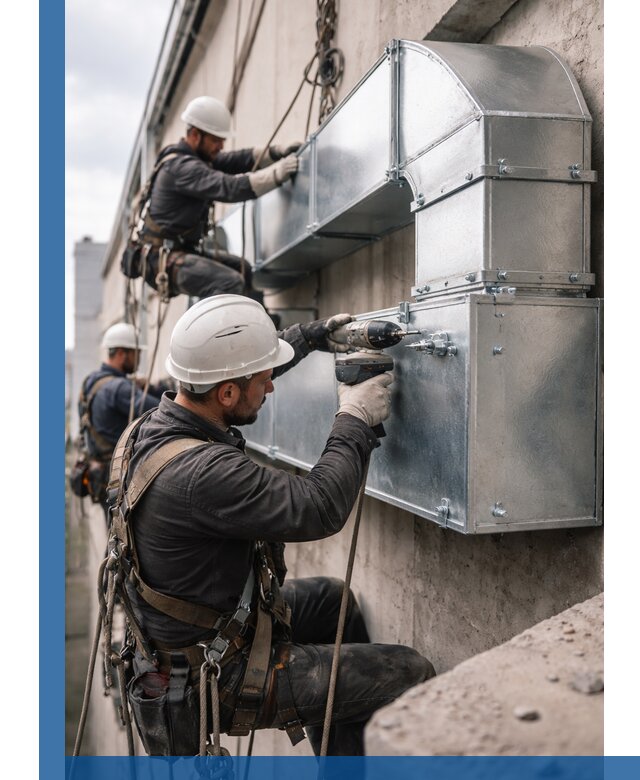 Профессиональный монтаж вентиляционных коробов в Славгороде под ключ