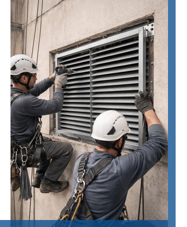 Монтаж вентиляционных решеток в Славгороде от 4680 р. | ВЫСОТНИК-Слд