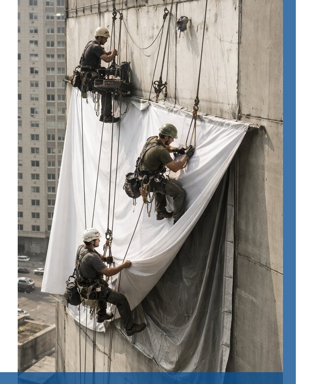 Замена баннерного полотна в Славгороде от 6761 р. | ВЫСОТНИК-Слд—заказать