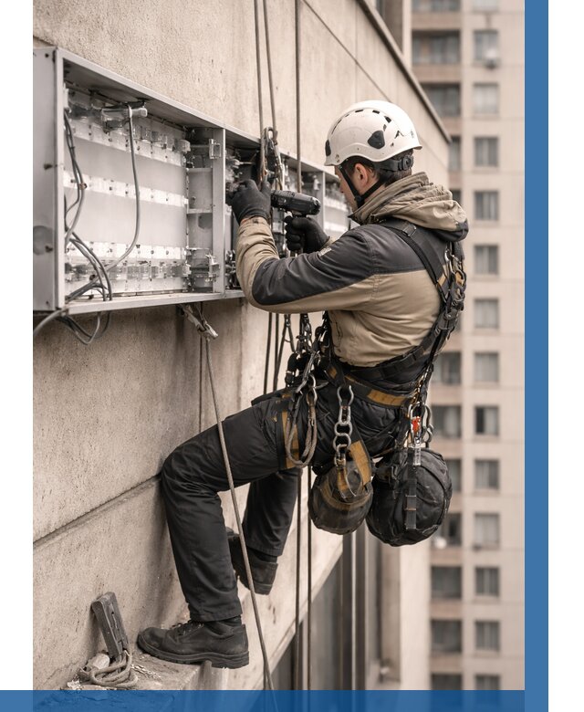 Ремонт вывески на высоте в Славгороде от 4680 р. | ВЫСОТНИК-Слд