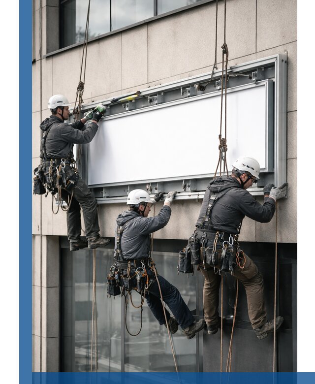 Профессиональный монтаж светового короба под ключ в Славгороде