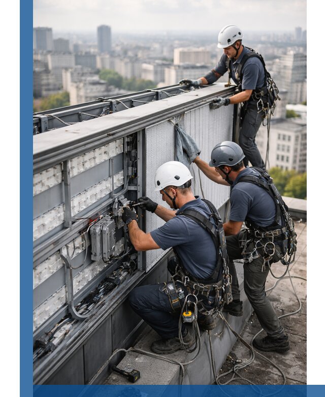 Профессиональное обслуживание крышной рекламы в Славгороде под ключ