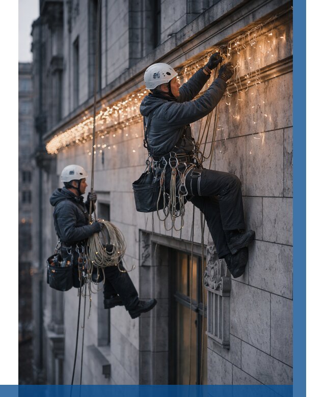Монтаж новогодней иллюминации в Славгороде от 8841 р. | ВЫСОТНИК-Слд