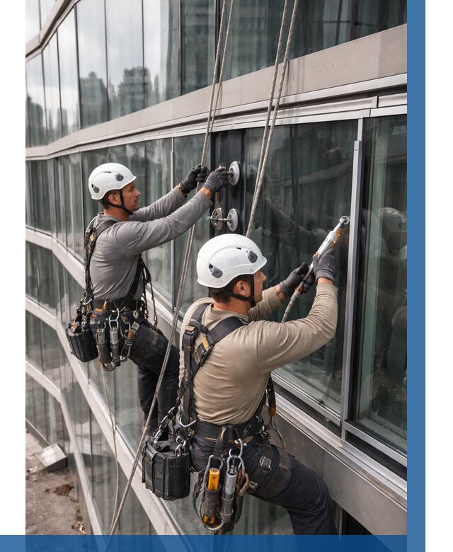 Радиусное остекление фасада в Славгороде от 12481 р. | ВЫСОТНИК-Слд