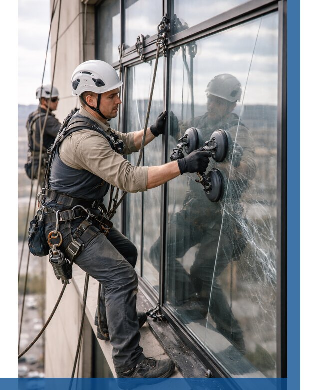 Замена стекла в витраже в Славгороде под ключ от 8841 р. | ВЫСОТНИК-Слд