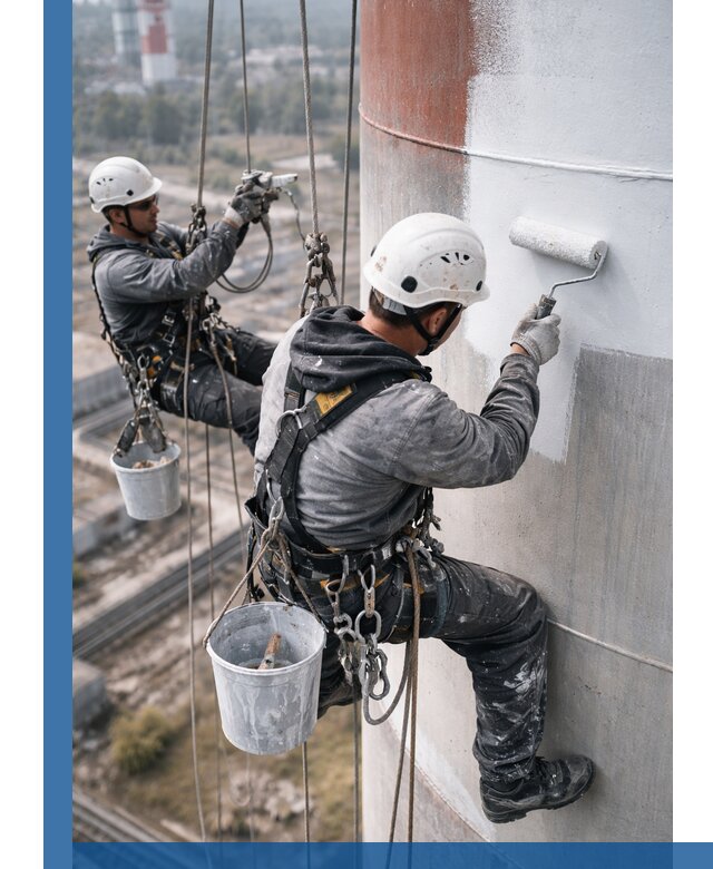 Покраска дымовых труб в Славгороде: антикоррозийная защита и восстановление