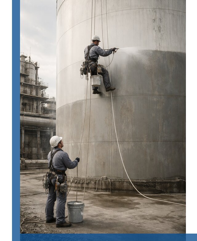 Покраска стальных резервуаров и емкостей в Славгороде профессионально