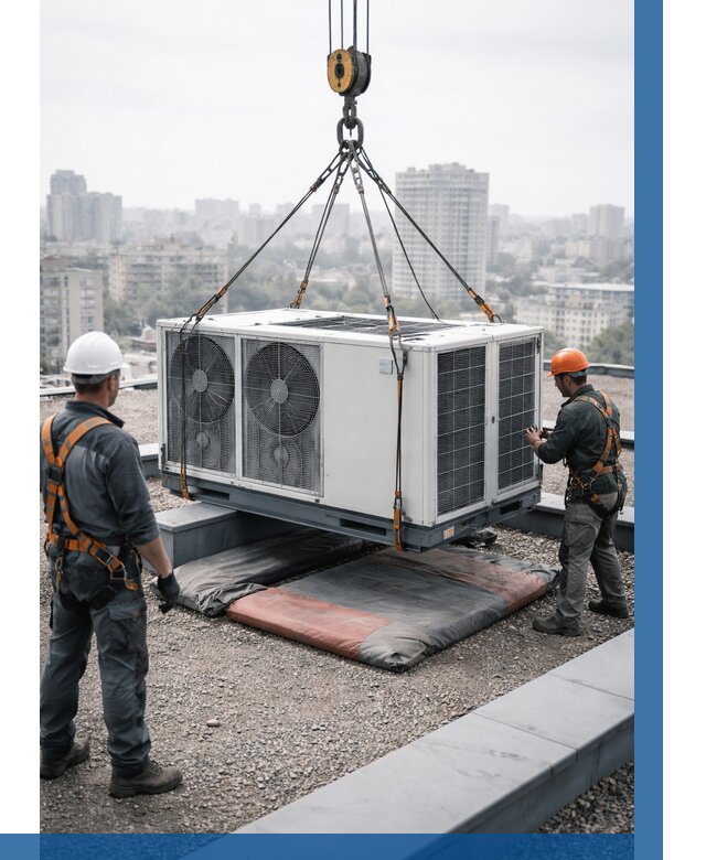 Подъем груза на крышу в Славгороде от 5201 р. | ВЫСОТНИК-Слд заказать