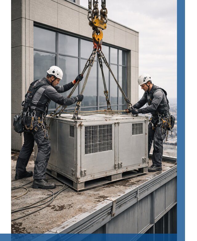 Такелажные работы на высоте в Славгороде от 8321 р. | ВЫСОТНИК-Слд