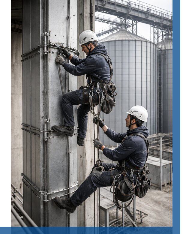 Ремонт элеваторов в Славгороде от 18722 р. — услуги ВЫСОТНИК-Слд