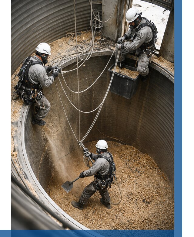 Чистка зерновых бункеров в Славгороде от 12481 р. | ВЫСОТНИК-Слд