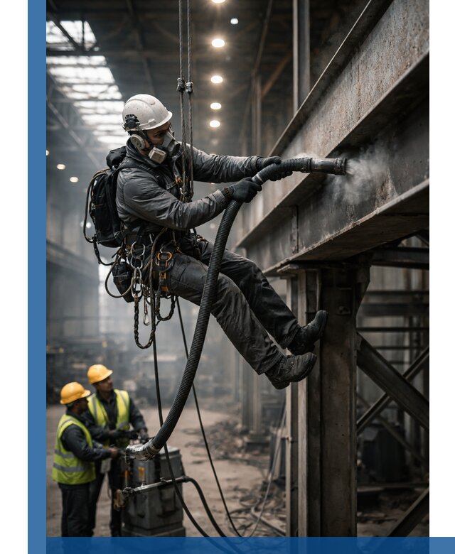 Обеспыливание конструкций в цехах промышленного производства в Славгороде