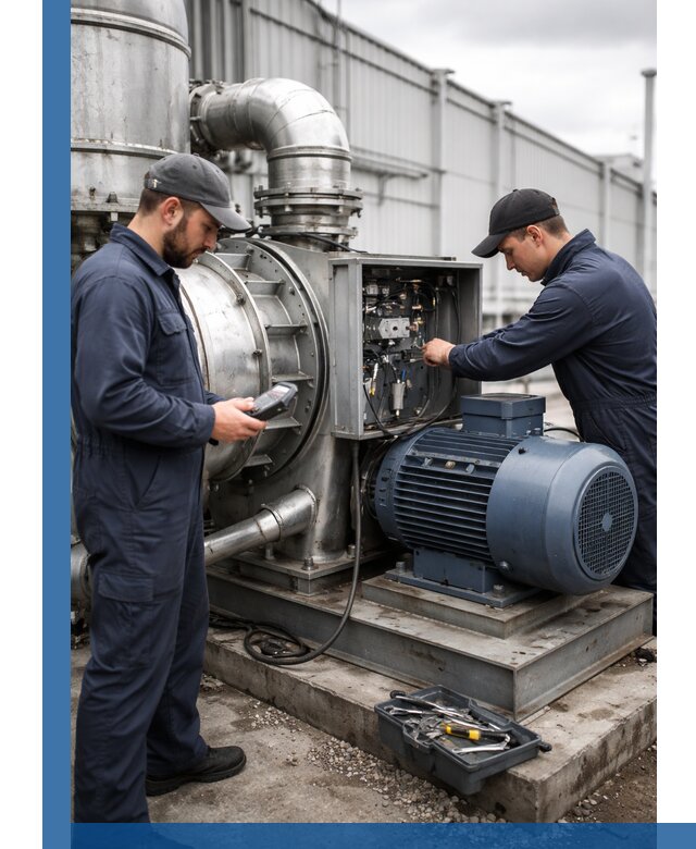 Техническое обслуживание промышленного оборудования в Славгороде
