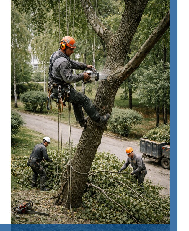 Кронирование деревьев в Славгороде от 6761 р. | ВЫСОТНИК-Слд