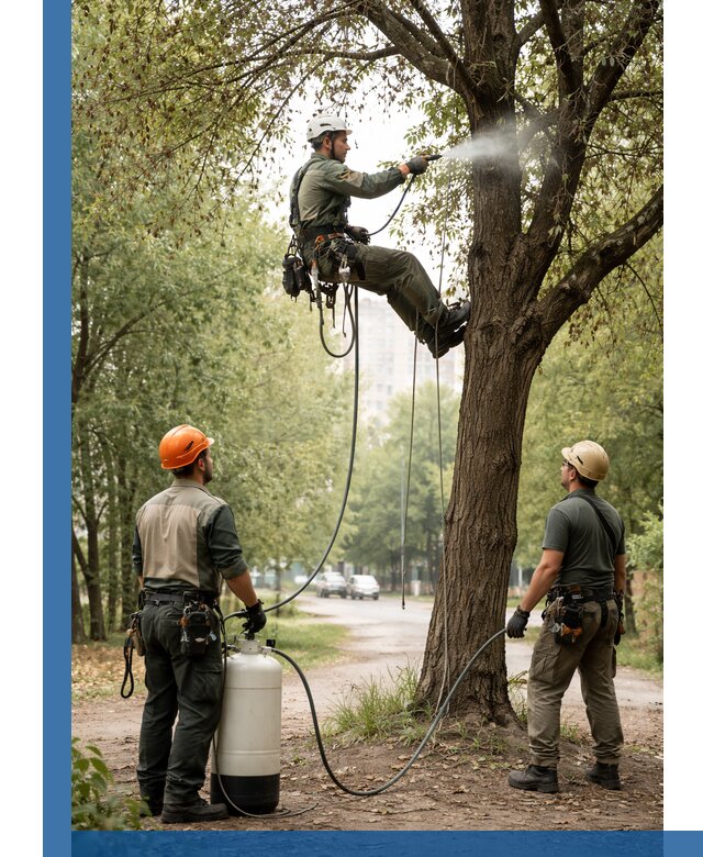 Обработка деревьев от вредителей в Славгороде профессиональная защита