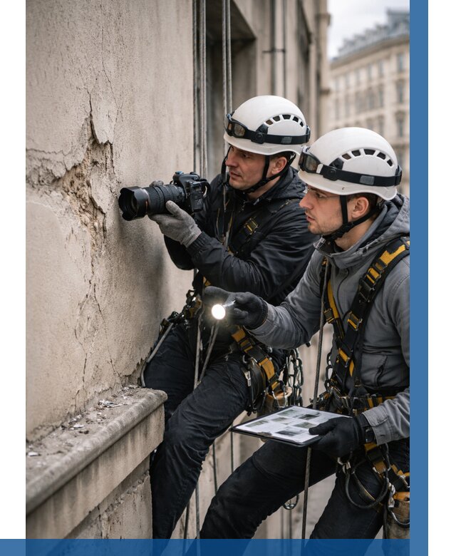 Фотофиксация дефектов фасада в Славгороде от 4680 р. | ВЫСОТНИК-Слд