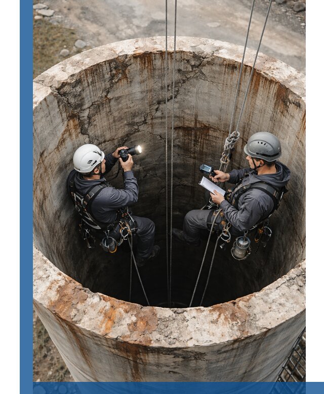Обследование дымовой трубы: диагностика и оценка состояния в Славгороде