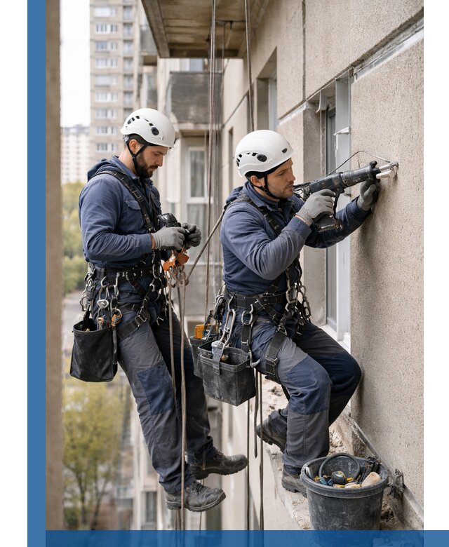 Промышленные альпинисты высотные работы и монтаж в Славгороде